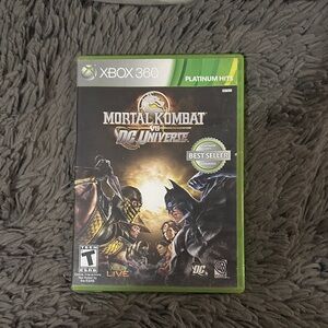 Mortal Kombat vs. DC Universe Xbox 360 Game - Green Case